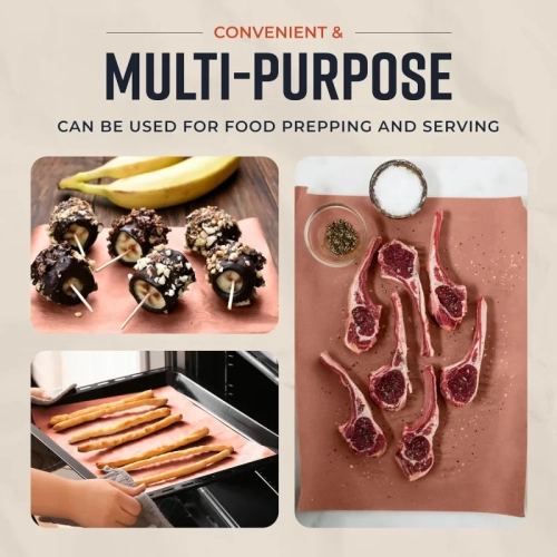 Pink Kraft Butcher Paper Roll - 18 Inch x 175 Feet - Food Grade Peach Wrapping Paper for Smoking Meat - Made in USA