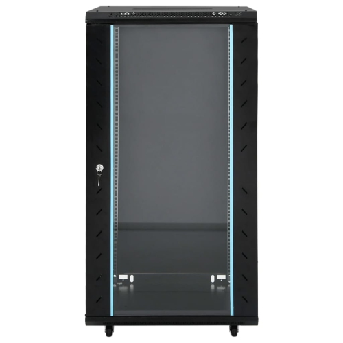Armoire réseau 22U de vidaXL avec pieds pivotants 19 po IP20 60x60 120 cm
