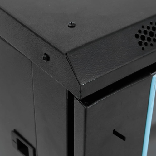 Armoire réseau 22U de vidaXL avec pieds pivotants 19 po IP20 60x60 120 cm