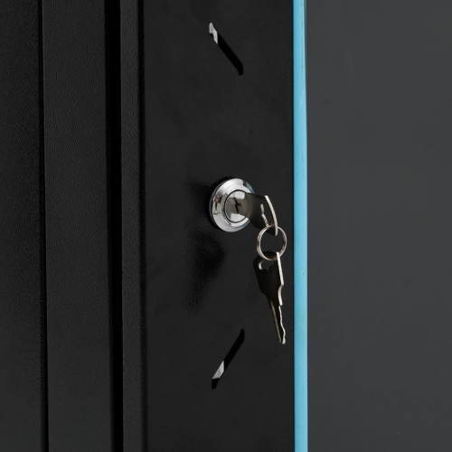 Armoire réseau 22U de vidaXL avec pieds pivotants 19 po IP20 60x60 120 cm