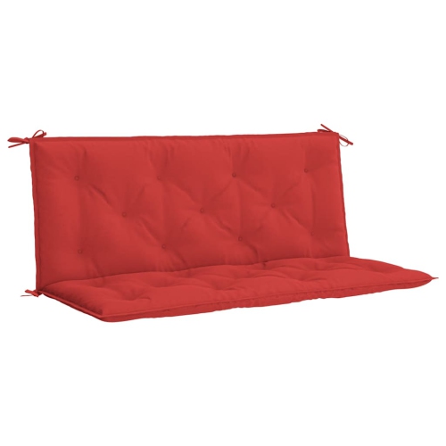 VIDAXL  Indoor/outdoor Bench Cushions 2 PCs, Non-Slip, Water-Repellent 47.2"x19.7"x2.8" In Red