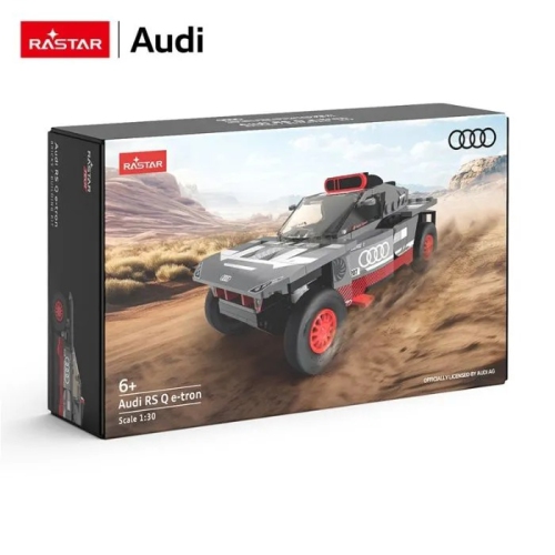 Rastar Audi RS Q e-tron Model Kit | 1:30 Scale, Officially Licensed | 376 Pieces