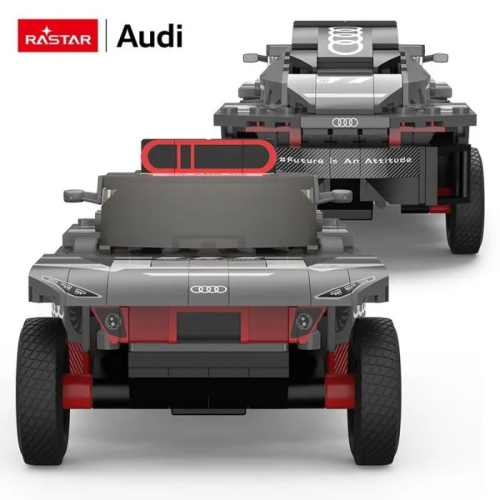 Rastar Audi RS Q e-tron Model Kit | 1:30 Scale, Officially Licensed | 376 Pieces