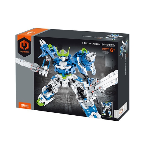 Tradeopia DIY Warrior Premium Building Block Kit | 941 Pieces | Epic Battles and Imaginative Play | Ages 6+ | Educational STEM Toy for Ages 6+