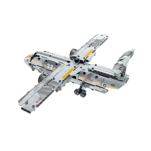 Tradeopia DIY Transport Plane Aircraft Premium Building Block Kit | 329 Pieces | Discover Adventure and Imaginative Play | Ages 6+