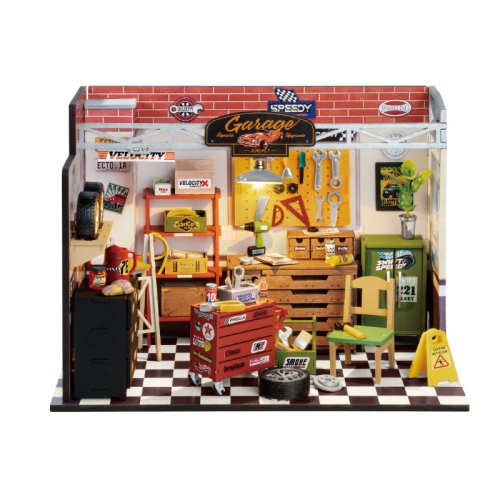 ROLIFE  Garage Workshop Dg165 - 3D Puzzle | 157 Pieces | Ages 14+