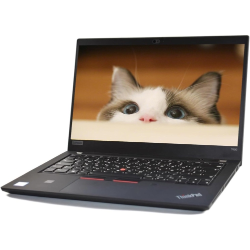 LENOVO ThinkPad T490 14" FHD Laptop - i5-8365U - 16GB DDR4 - 512GB SSD - Intel UHD 620 - Windows 11 Pro - Black by LENOVO - Refurbished condition - Image 2