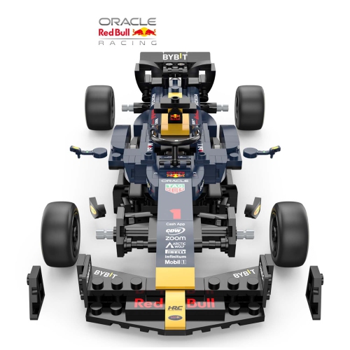 Tradeopia 1:24 Scale Oracle Red Bull Racing 19 Model Building Car Set - 333 Piece, Collectible Sports Car for Kids and Adults