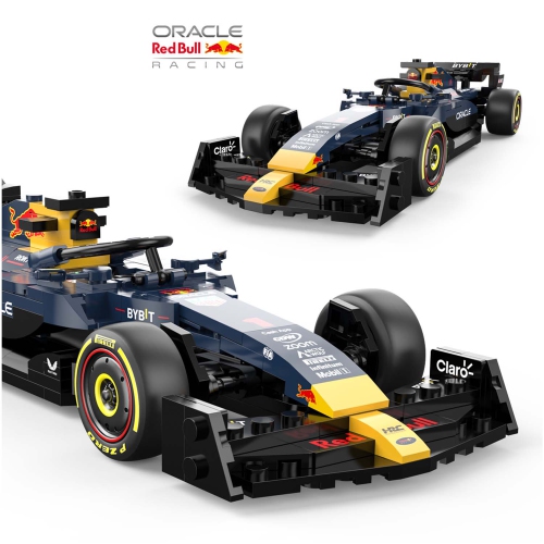 Tradeopia 1:24 Scale Oracle Red Bull Racing 19 Model Building Car Set - 333 Piece, Collectible Sports Car for Kids and Adults
