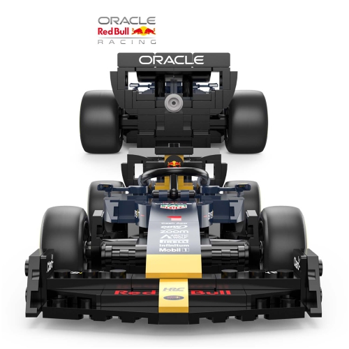 Tradeopia 1:24 Scale Oracle Red Bull Racing 19 Model Building Car Set - 333 Piece, Collectible Sports Car for Kids and Adults