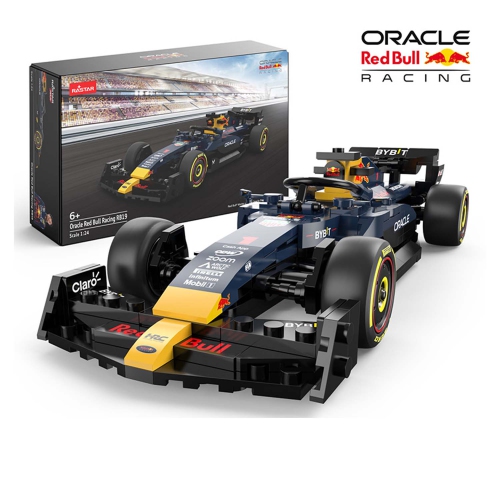 Tradeopia 1:24 Scale Oracle Red Bull Racing 19 Model Building Car Set - 333 Piece, Collectible Sports Car for Kids and Adults