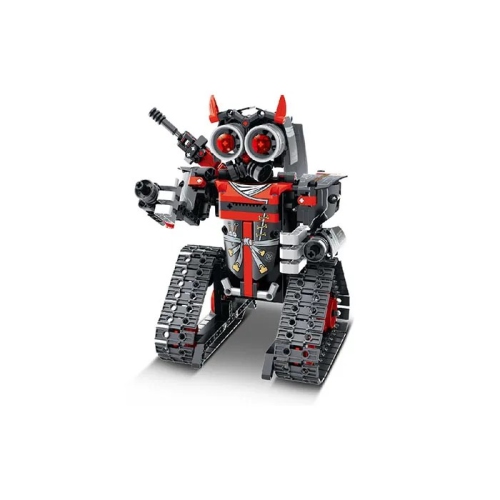 TRADEOPIA  Diy Robot Warrior Premium Building Block Kit | 419 Pieces | R/c 2.4Ghz & Application Programming | Educational Stem Toy for Ages 6+