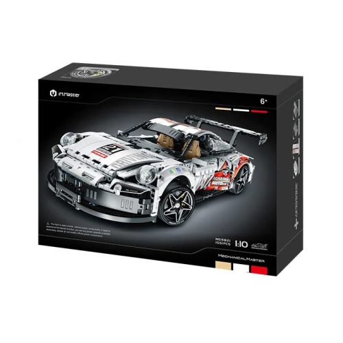 Tradeopia DIY Super Sportscar Premium Building Block Kit - 1551 Pieces, Scale 1:10, Ages 6+