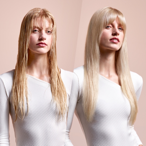 Remis à neuf, prise officielle de Dyson - fer plat Airstrait en édition limitée, céramique rose/rose doré