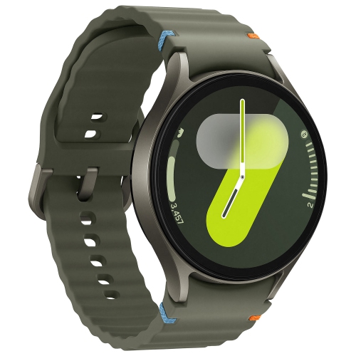Remis à neuf - montre intelligente 44 mm Galaxy Watch7 (GPS) de Samsung avec moniteur de fréquence cardiaque - Vert