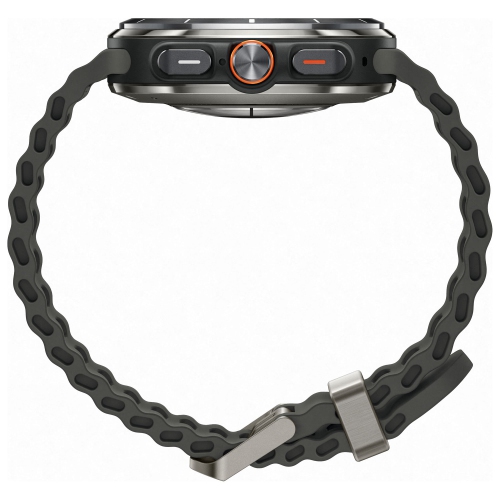 Remis à neuf - montre intelligente 47&nbsp;mm Galaxy Watch Ultra (GPS + LTE) de Samsung avec moniteur de fréquence cardiaque - Argent titane/Gris