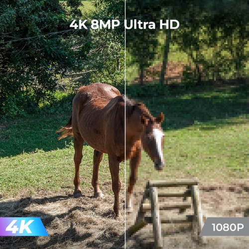 Reolink Smart 4K 8MP Wireless 4G LTE Pan Tilt Battery/Solar-Powered Camera with Smart Detection, GO PT Ultra