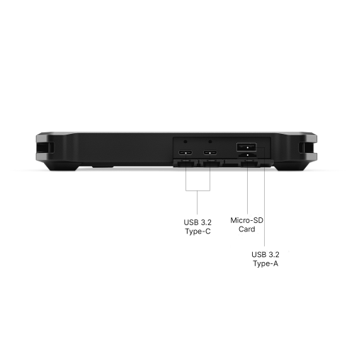 Refurbished- Latitude 7030 Rugged Tablet, Intel Core i5-1240U, 10.1" FHD+ 1000-nits Display Touch, 16GB, 256GB SSD, LAN, dGPS, Webcam, SD Card,