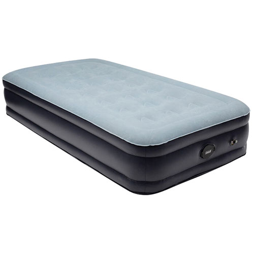 Lit gonflable double hauteur de 14 po QuickBed de Coleman avec pompe intégrée - Lit simple