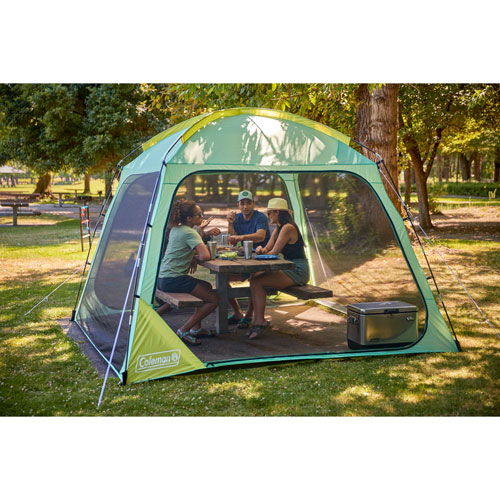 Auvent en dôme à moustiquaire 10 x 10 pi Skyshade de Coleman - Vert
