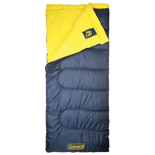 Coleman Palmetto Rectangular Sleeping Bag - Navy Blue