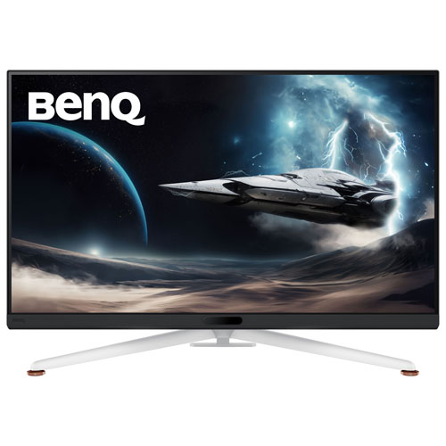 Moniteur de jeu FreeSync DEL ACL IPS UHD 4K 144 Hz gàg 1 ms 32 po de BenQ - Blanc