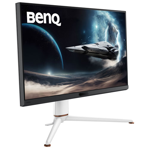 Moniteur de jeu FreeSync DEL ACL IPS UHD 4K 144 Hz gàg 1 ms 32 po de BenQ - Blanc