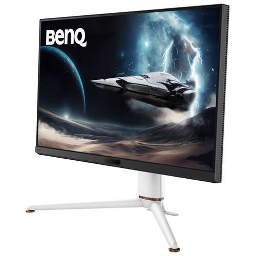 Moniteur de jeu FreeSync DEL ACL IPS UHD 4K 144 Hz gàg 1 ms 32 po de BenQ - Blanc