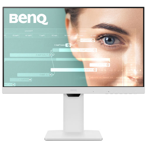 Moniteur ACL IPS HD intégrale gàg 5 ms 100 Hz 23,8 po de BenQ - Blanc