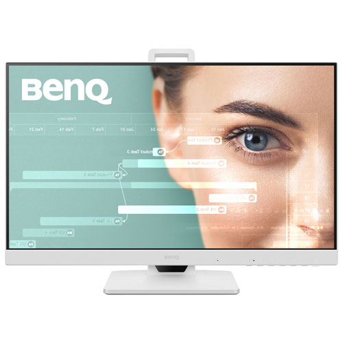 Moniteur ACL IPS HD intégrale gàg 5 ms 100 Hz 23,8 po de BenQ - Blanc