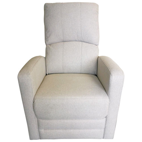 Dream On Me Habana Fabric Glider with USB Charging Port - Taupe