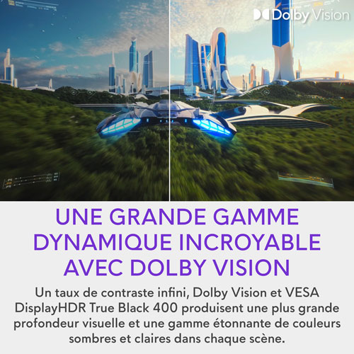 Moniteur de jeu incurvé QD DELO UHD 4K 240 Hz 0,03 ms de 32 po d'Alienware - Lumière lunaire