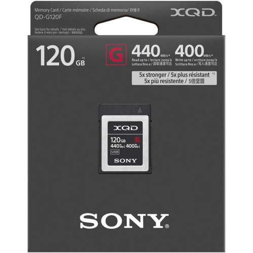 SONY  120GB G Series Xqd Memory Card