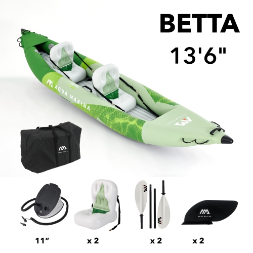 Aqua Marina - BETTA-412 Recreational 2-person Kayak