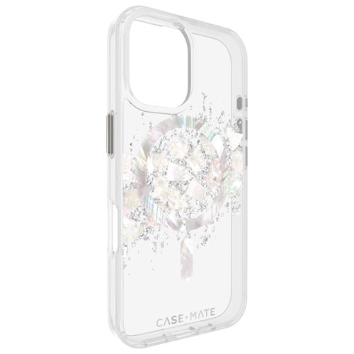 Étui rigide ajusté Touch of Pearl de Case-Mate avec MagSafe pour iPhone 16 - Touch of Pearl