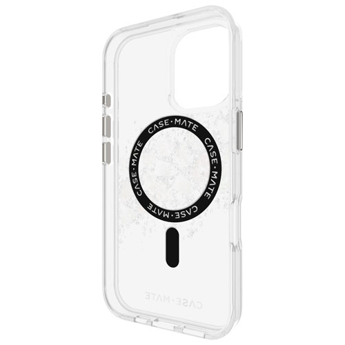 Étui rigide ajusté Touch of Pearl de Case-Mate avec MagSafe pour iPhone 16 - Touch of Pearl