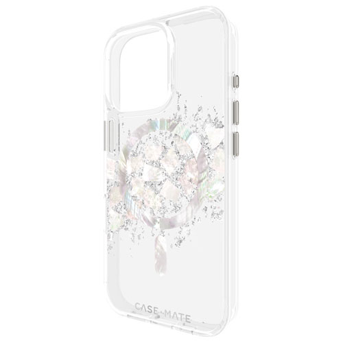 Case-Mate Touch of Pearl Fitted Hard Shell Case with MagSafe for iPhone 16 Pro - Touch of Pearl