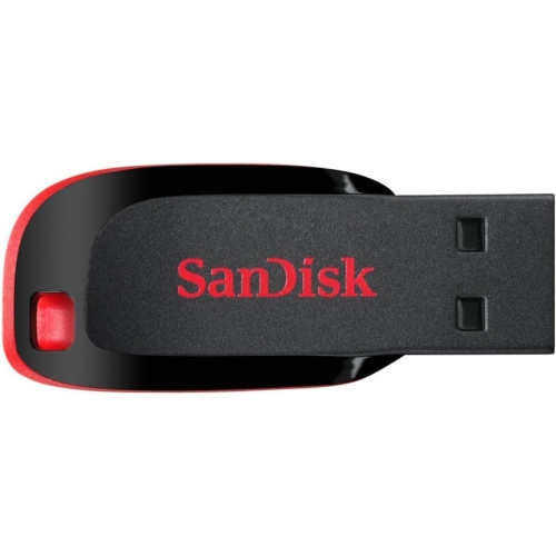 Clé USB 2,0 Cruzer Blade 16&nbsp;Go de SanDisk - SDCZ50-016G-B35, noir
