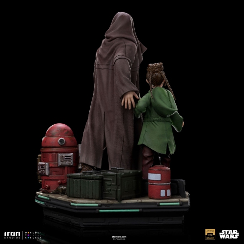 Star Wars - Obi-Wan Kenobi Series - Obi-Wan and Young Leia - Art Scale 1/10