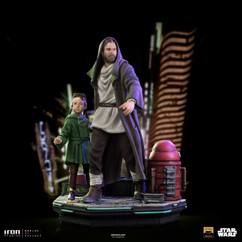 Star Wars - Obi-Wan Kenobi Series - Obi-Wan and Young Leia - Art Scale 1/10