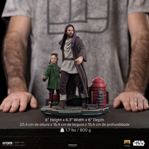 Star Wars - Obi-Wan Kenobi Series - Obi-Wan and Young Leia - Art Scale 1/10