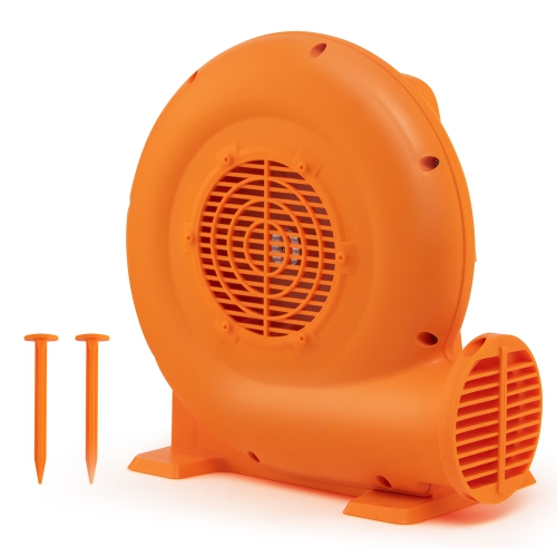 Ventilateur 0,7&nbsp;HP 550&nbsp;W de Costway pour dispositifs gonflables avec 25FT fils et prise DFT pour l'intérieur à l'extérieur