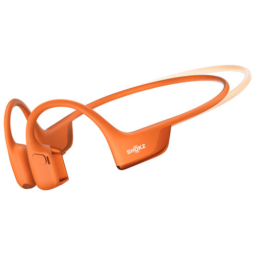 Écouteurs Bluetooth oreilles libres à conduction osseuse OpenRun Pro 2 Mini de Shokz - Orange