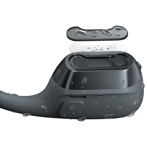 Écouteurs Bluetooth oreilles libres à conduction osseuse OpenRun Pro 2 Mini de Shokz - Noir