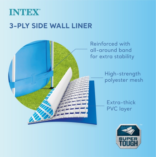 Intex 28210EH 12 Foot x 30 Inch Above Ground Swimming Pool
