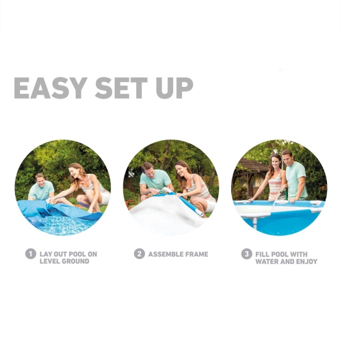 Intex 28210EH 12 Foot x 30 Inch Above Ground Swimming Pool