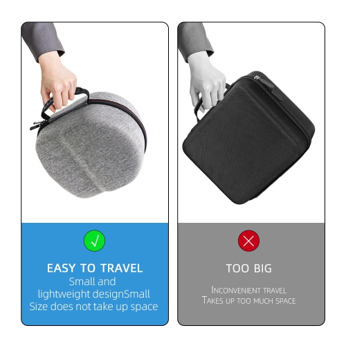 Compatible avec l'étui Oculus Quest2, l'étui de transport pour casques de réalité virtuelle tout-en-un Quest2 et les manettes comprend plusieurs