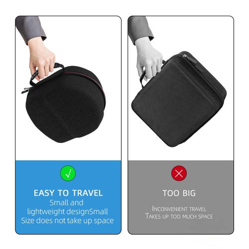 Compatible avec l'étui pour Oculus Quest2, l'étui de transport pour Quest2 casques de réalité virtuelle tout-en-un et des manettes comprend plusieurs