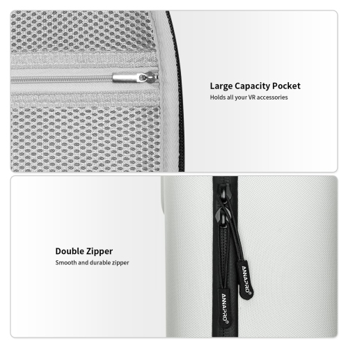 Étui de transport pour Meta Quest 3/Quest 2/Vision Pro, compatible avec le serre-tête Battery Elite, les manettes et autres accessoires, étui rigide,