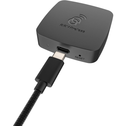 2024 - Wireless Android Auto Dongle - Connects automatically to Android Auto - Easy Plug and Play Setup - Free Companion App - Made in Europe